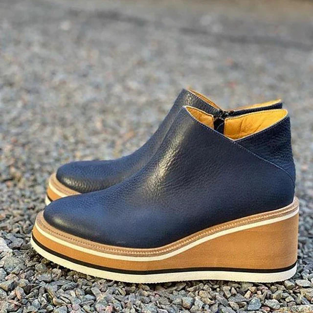 Kamala Wedge Ankle Boots