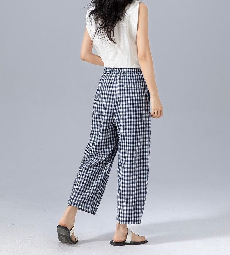 Chelsea Gingham Pants