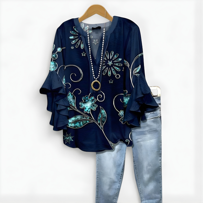 Shannon Printed Blouse