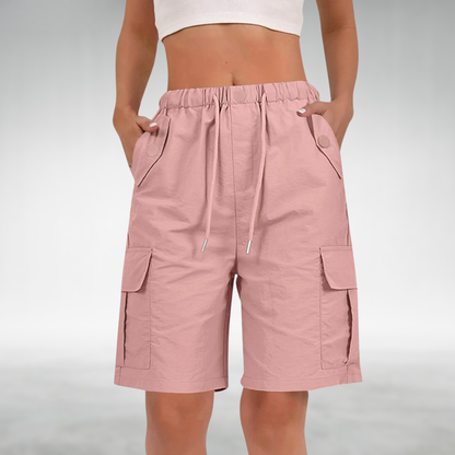 Leanna Stretch Cargo Shorts