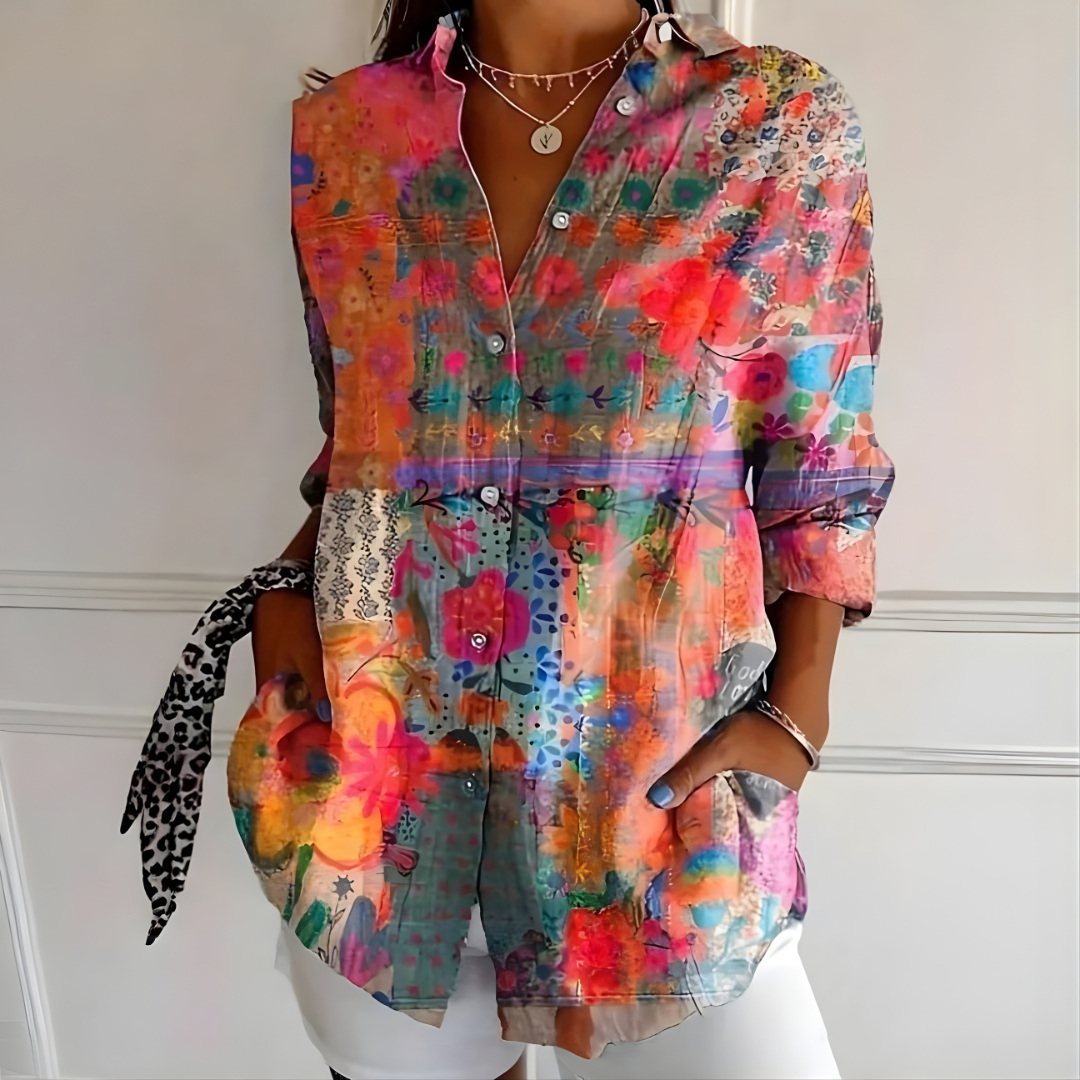 Arleth Patterned Blouse