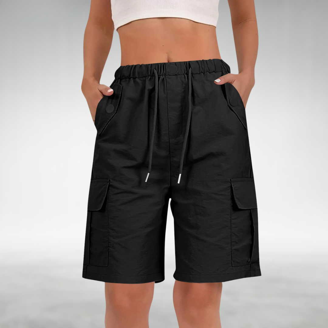 Leanna Stretch Cargo Shorts