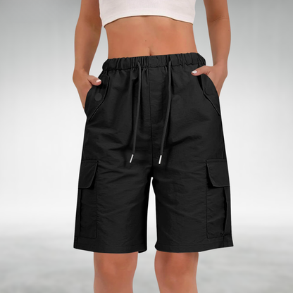 Leanna Stretch Cargo Shorts