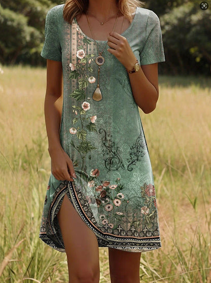 Reese™ Trendy Ethnic Printed Summer Dress
