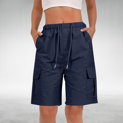 Leanna Stretch Cargo Shorts