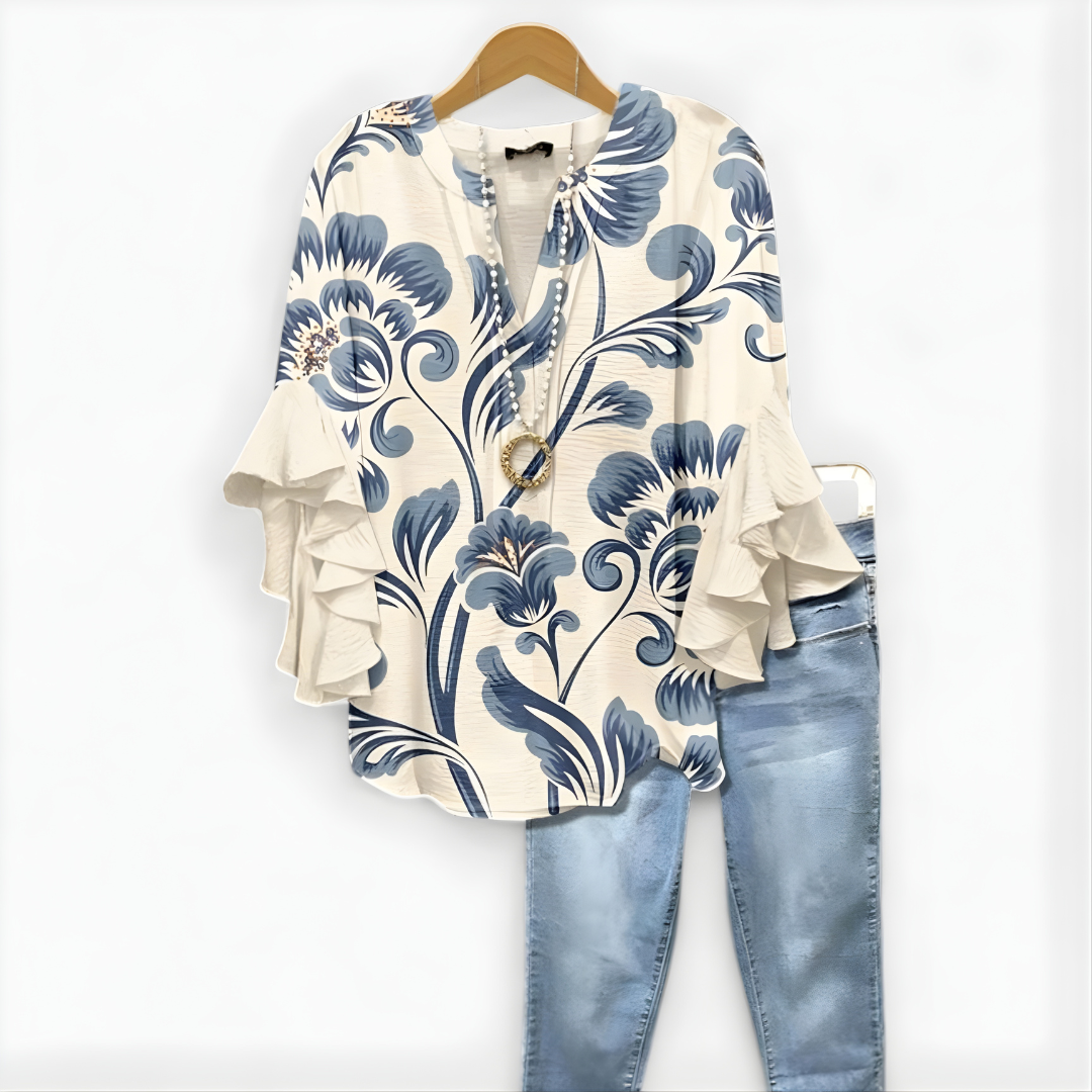 Shannon Printed Blouse
