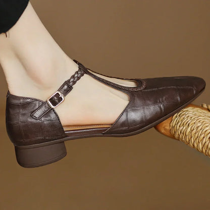 Eliana™ Elegant Leather Sandal