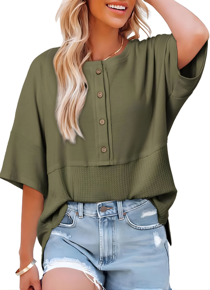 Hazel™ Casual Button-Down Shirt