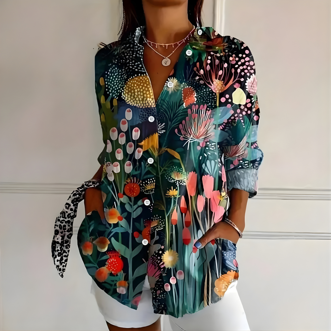 Arleth Patterned Blouse