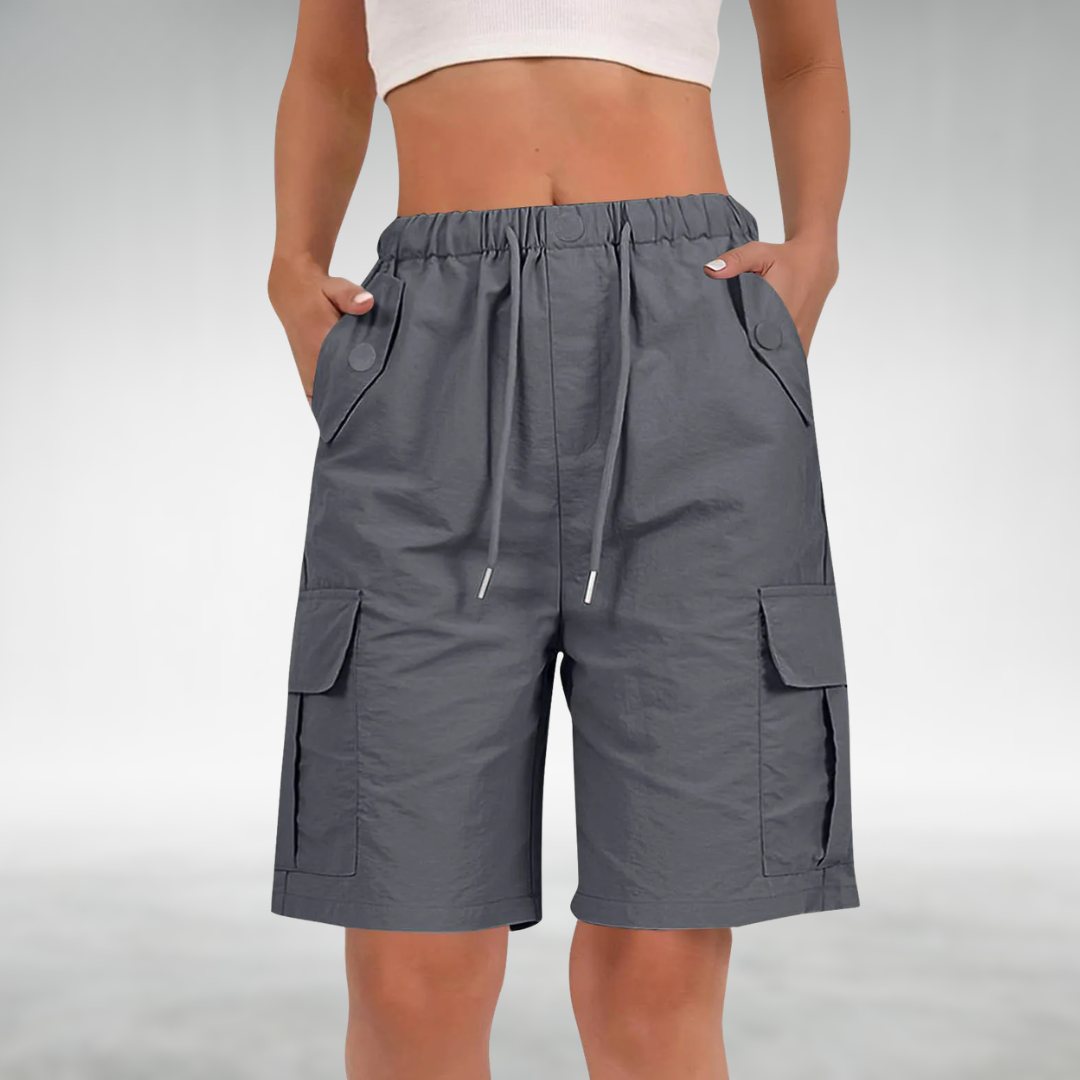 Leanna Stretch Cargo Shorts