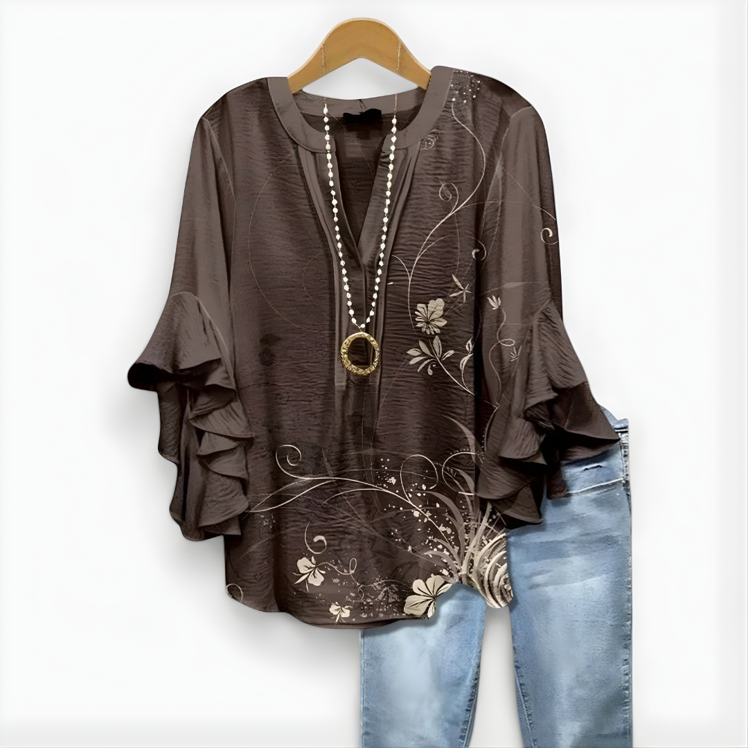 Shannon Printed Blouse