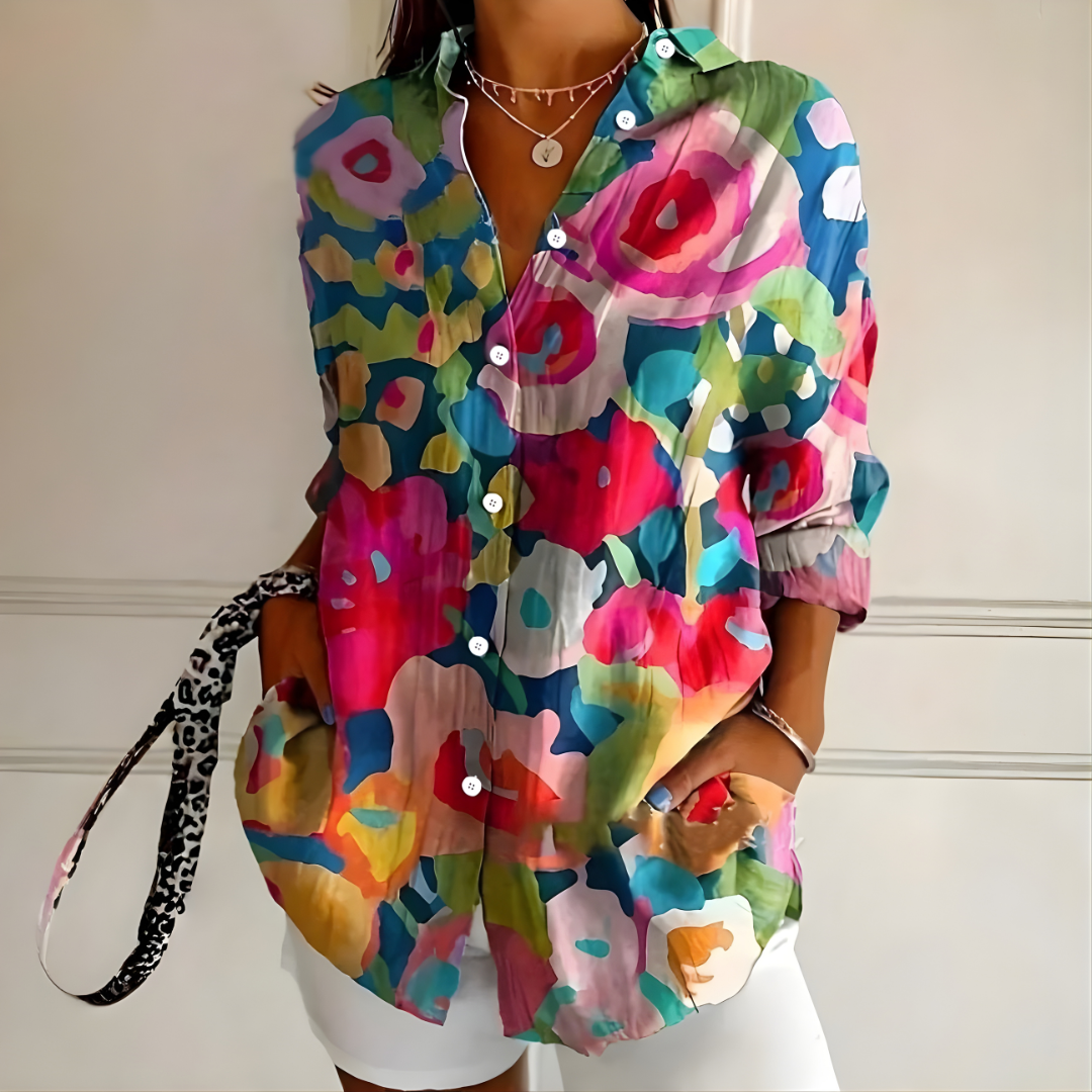 Arleth Patterned Blouse