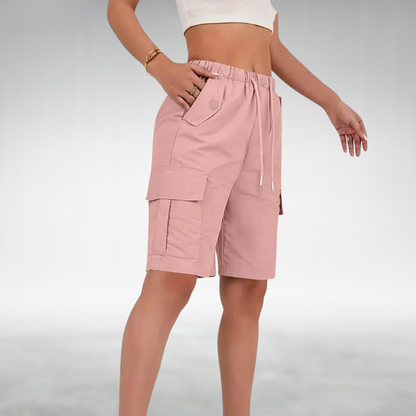 Leanna Stretch Cargo Shorts