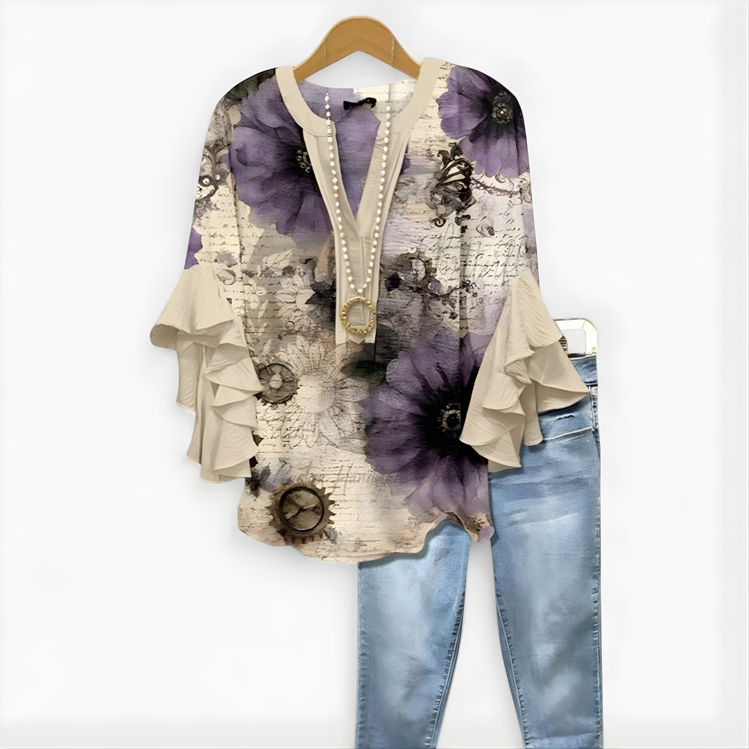 Shannon Printed Blouse
