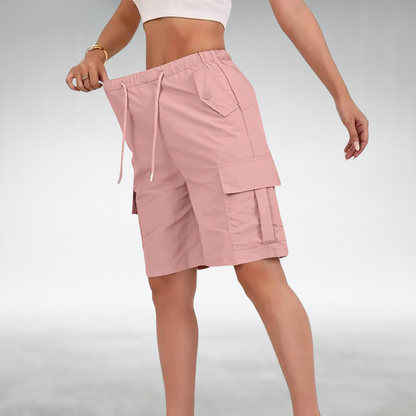 Leanna Stretch Cargo Shorts