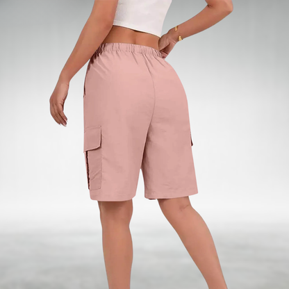 Leanna Stretch Cargo Shorts