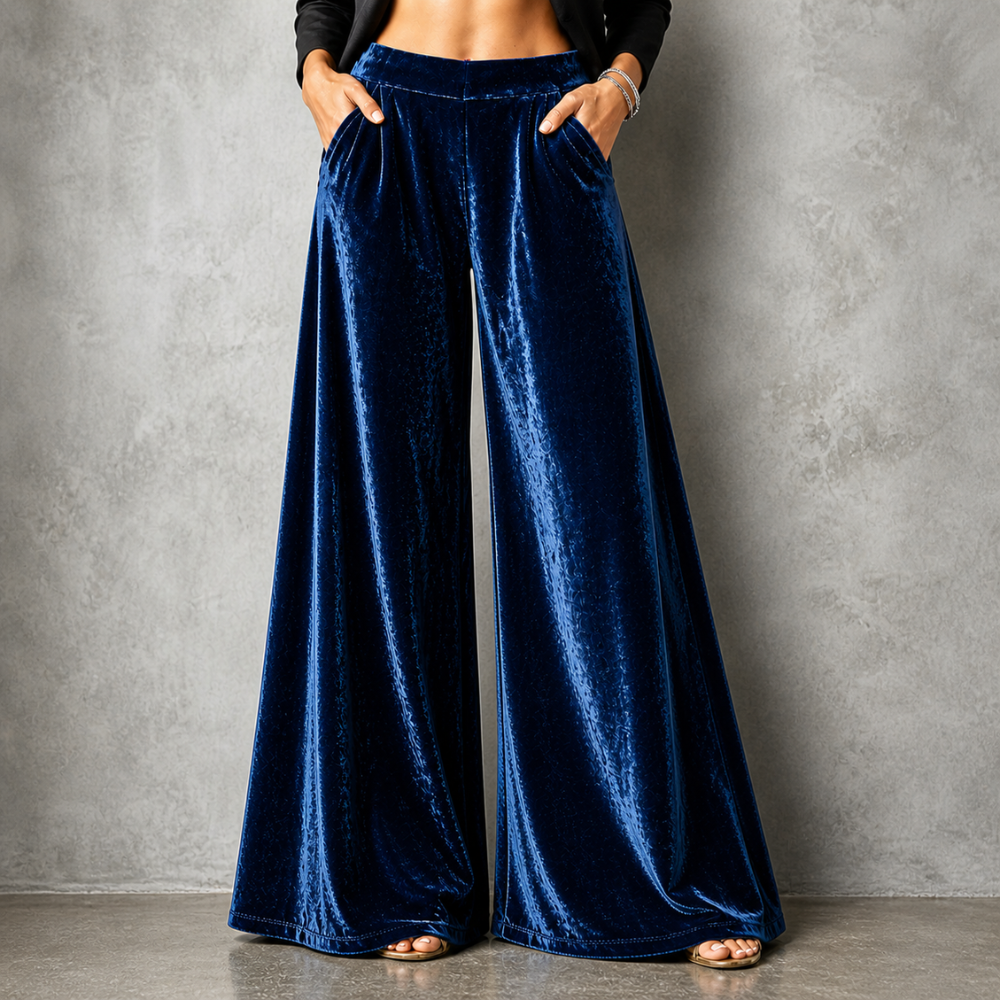 Lucy Boho Wide-Leg Pants