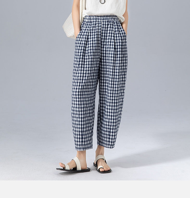Chelsea Gingham Pants