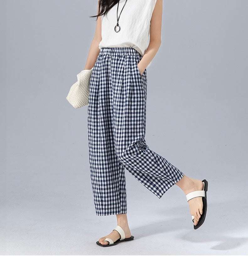 Chelsea Gingham Pants
