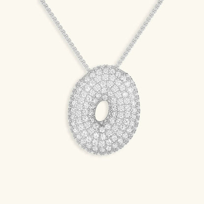 Bubble Initial Necklace
