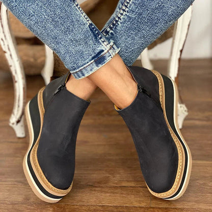 Kamala Wedge Ankle Boots