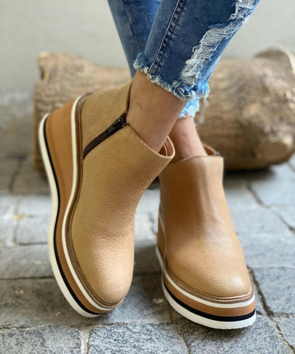 Kamala Wedge Ankle Boots