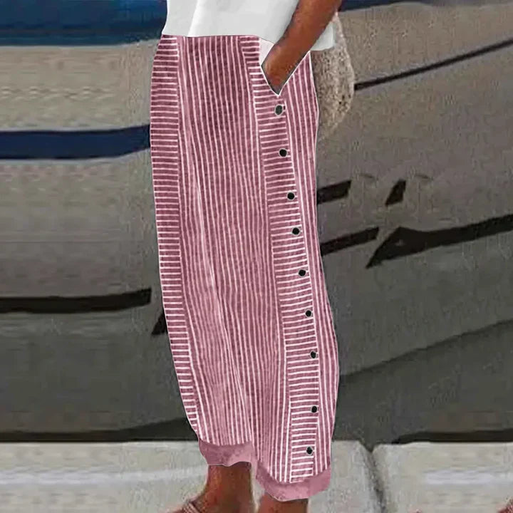 Inaya Seabreeze Stripe Trousers