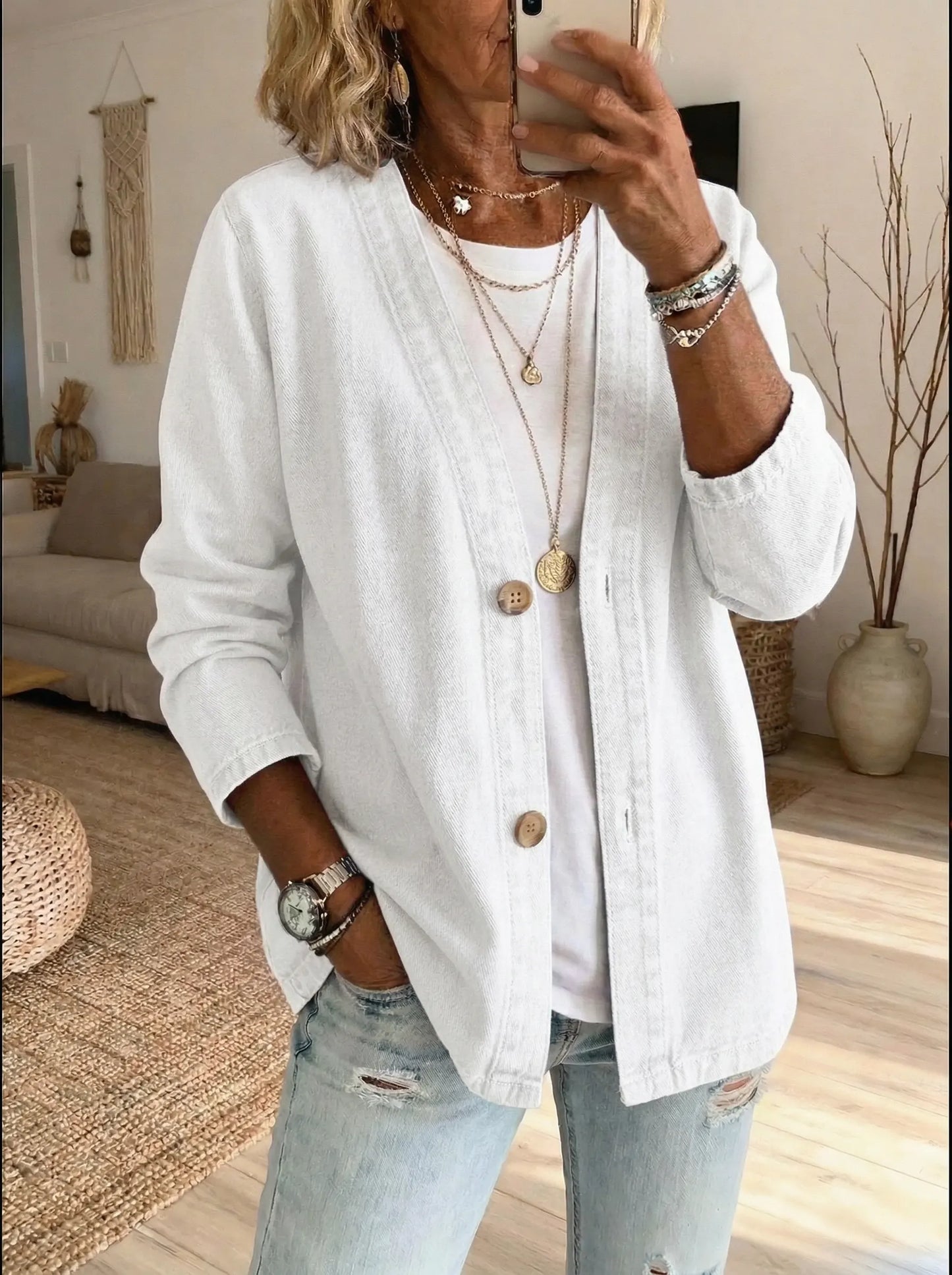 Corinne Denim Coat