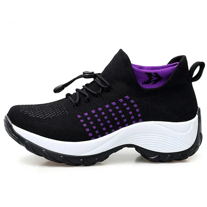 LilacLuxe Supportive Sneakers