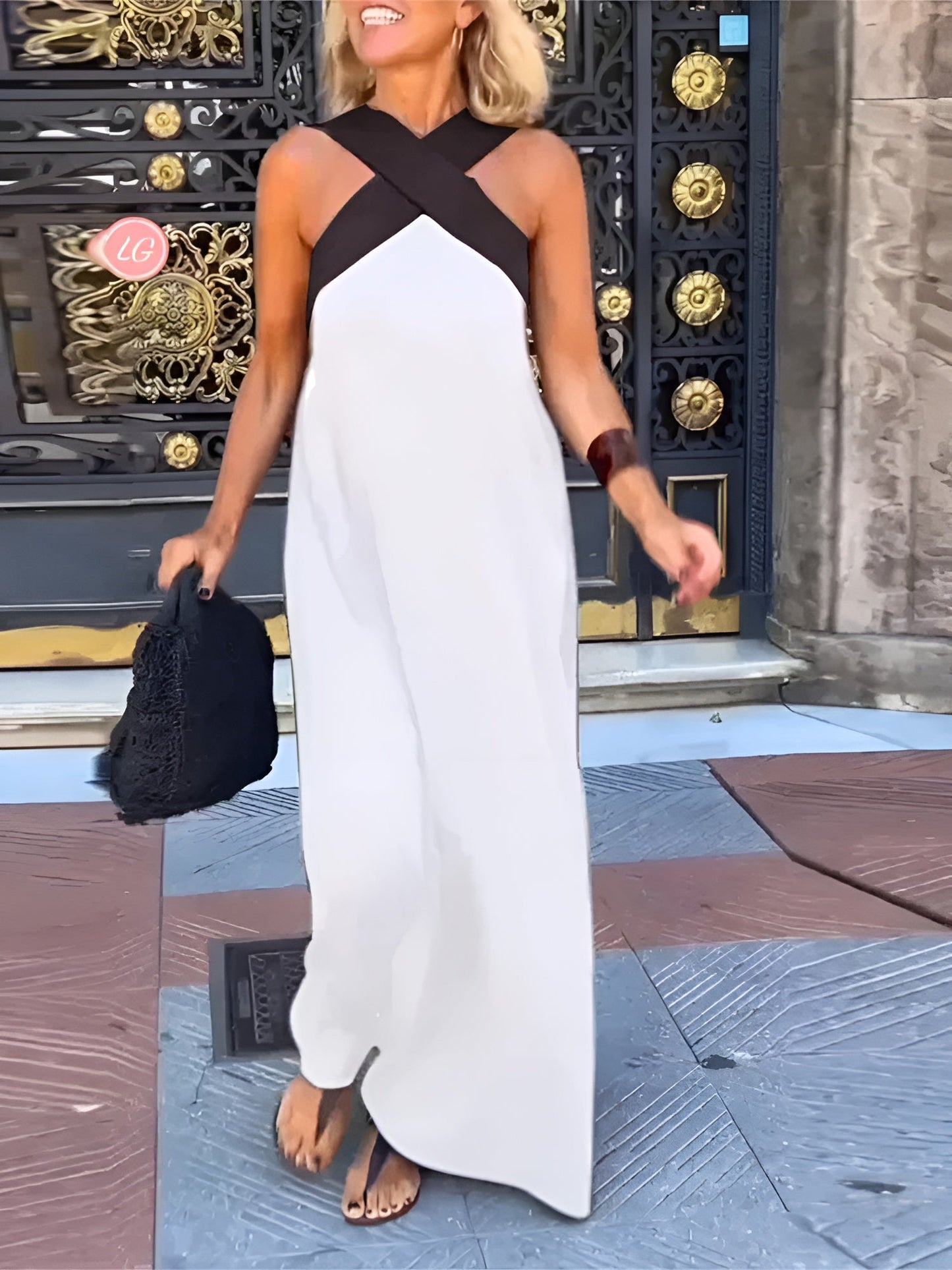 Ruby™ Breathable Crossed Maxi Dress
