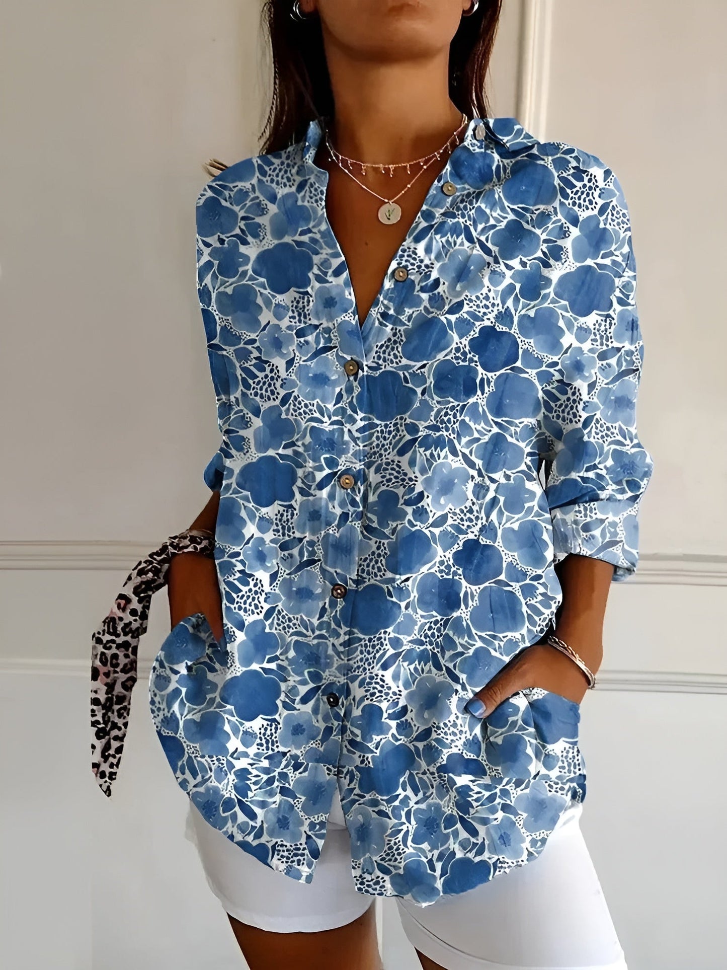 Roseanne Floral Button Shirt