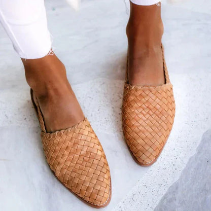 Lucy Braided Pointed Sandals