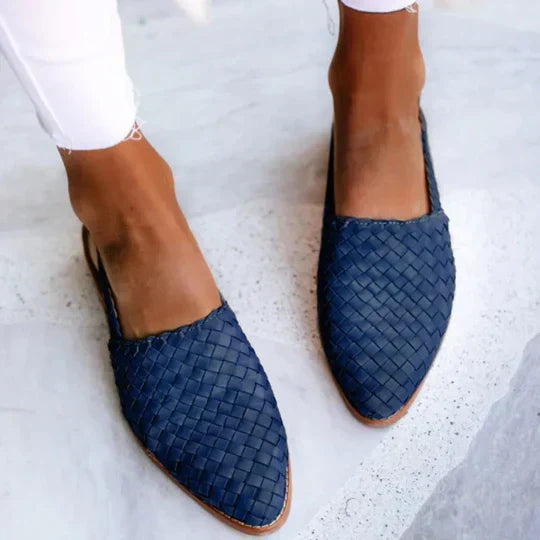 Lucy Braided Pointed Sandals
