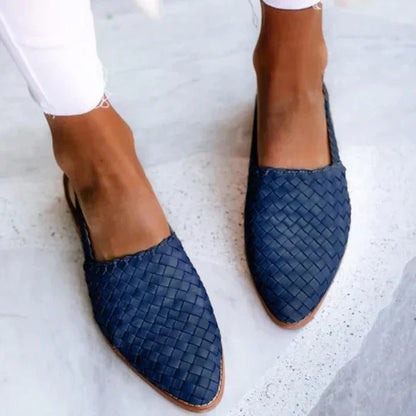 Lucy Braided Pointed Sandals