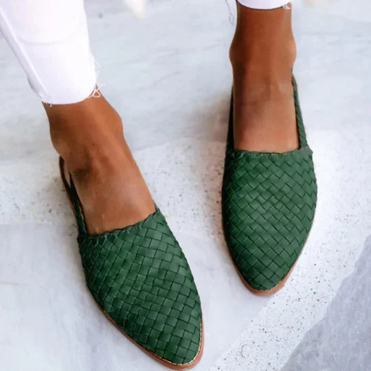 Lucy Braided Pointed Sandals