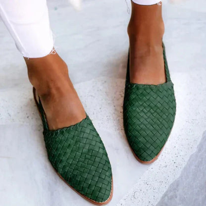 Lucy Braided Pointed Sandals